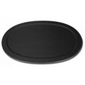 Black Top Grain Leather Classic Serving Tray